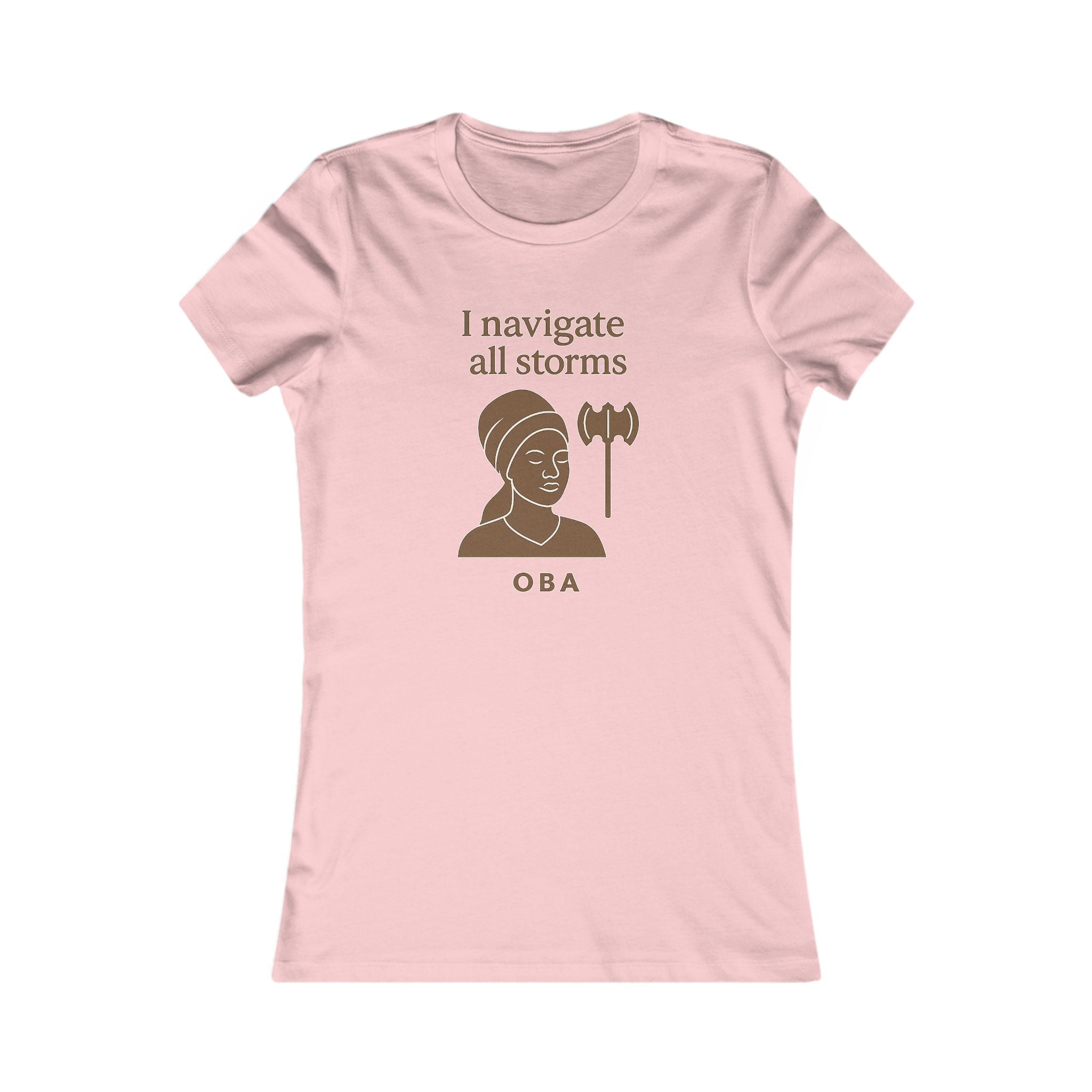 Modern Goddess Tee – Oba – I navigate all storms