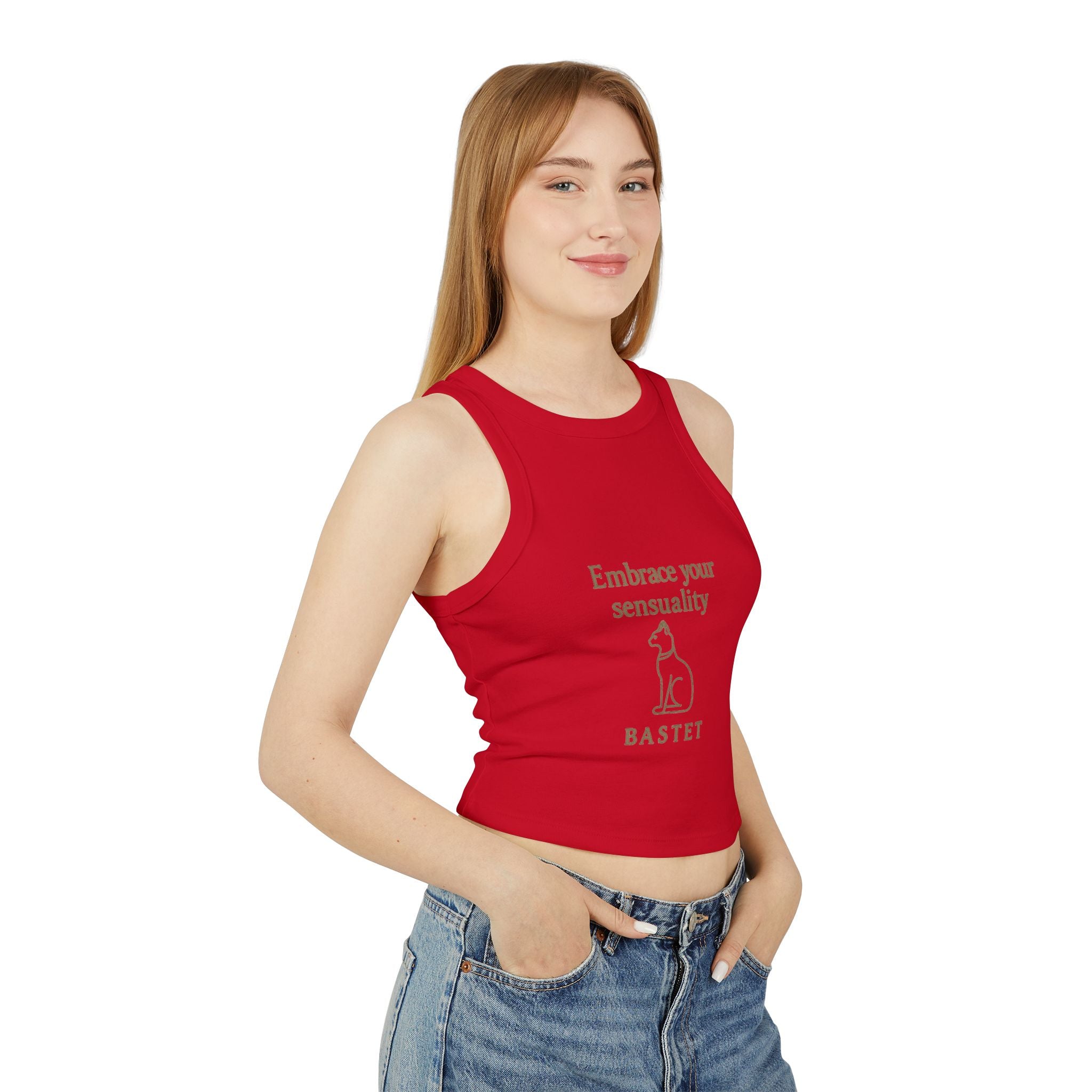 Goddess Empowerment - Tank | “Claim Your Power” Bastet – Divine Feminine Protection Shirt
