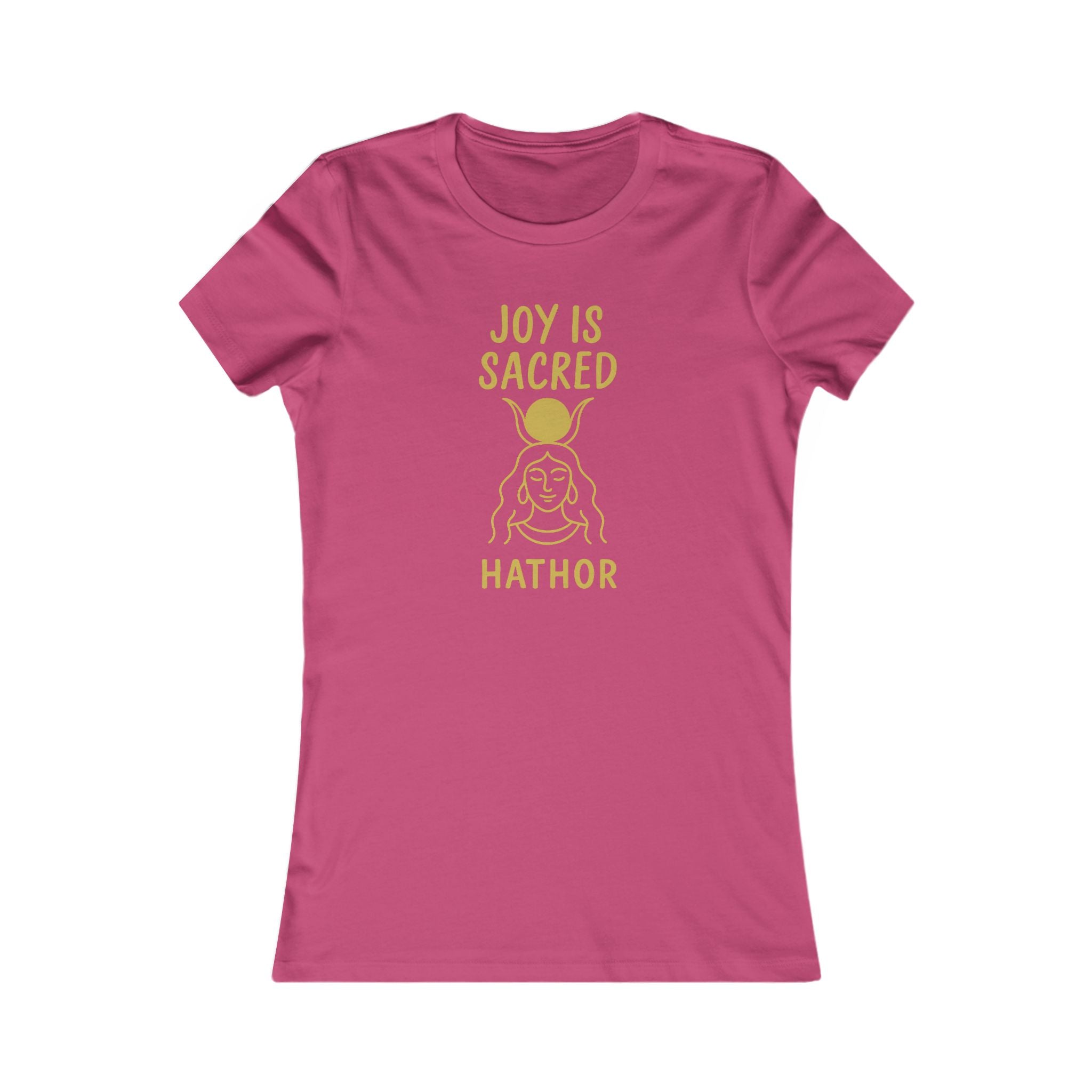 modern Goddess Tee – Hathor – Joy is Sacred Tee