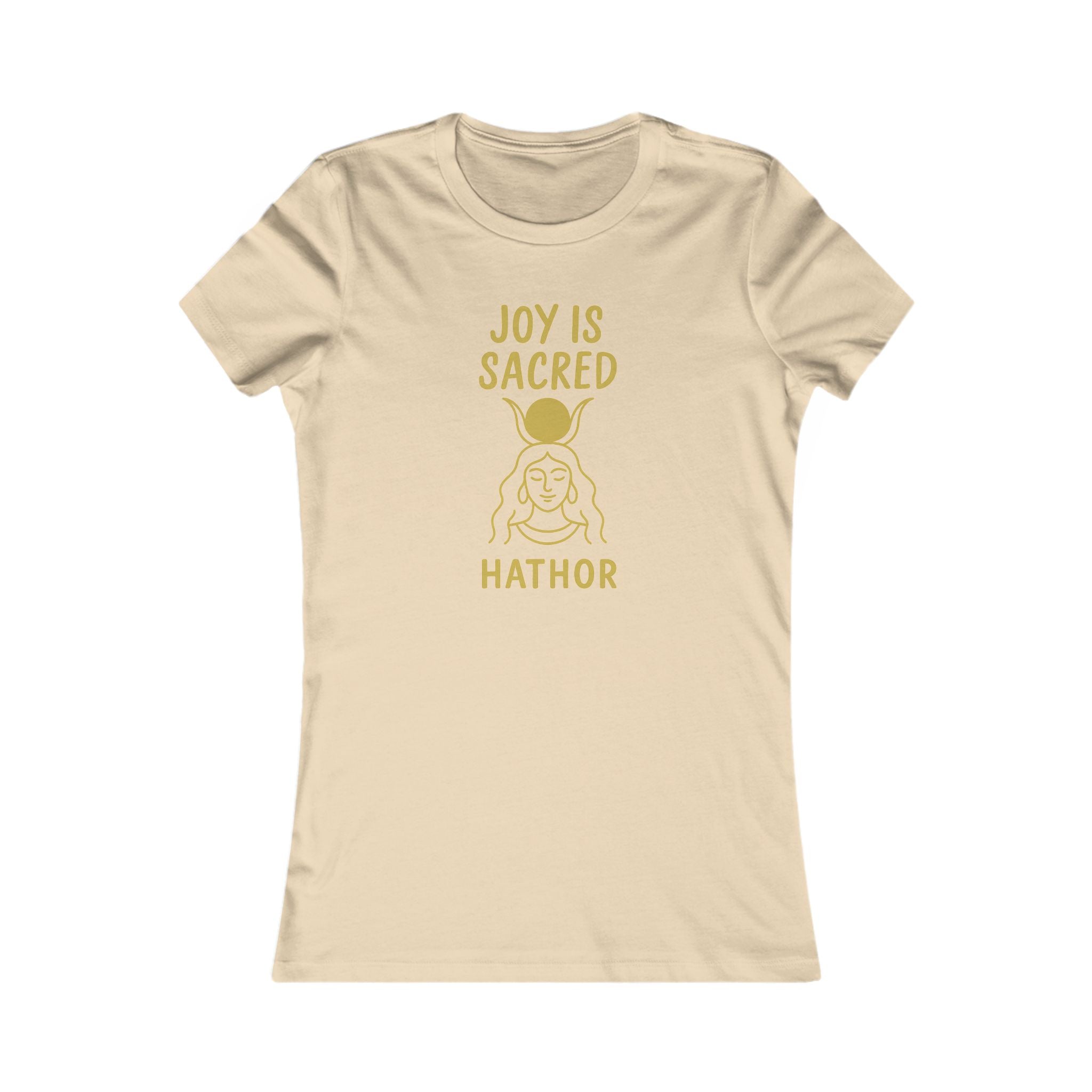 modern Goddess Tee – Hathor – Joy is Sacred Tee