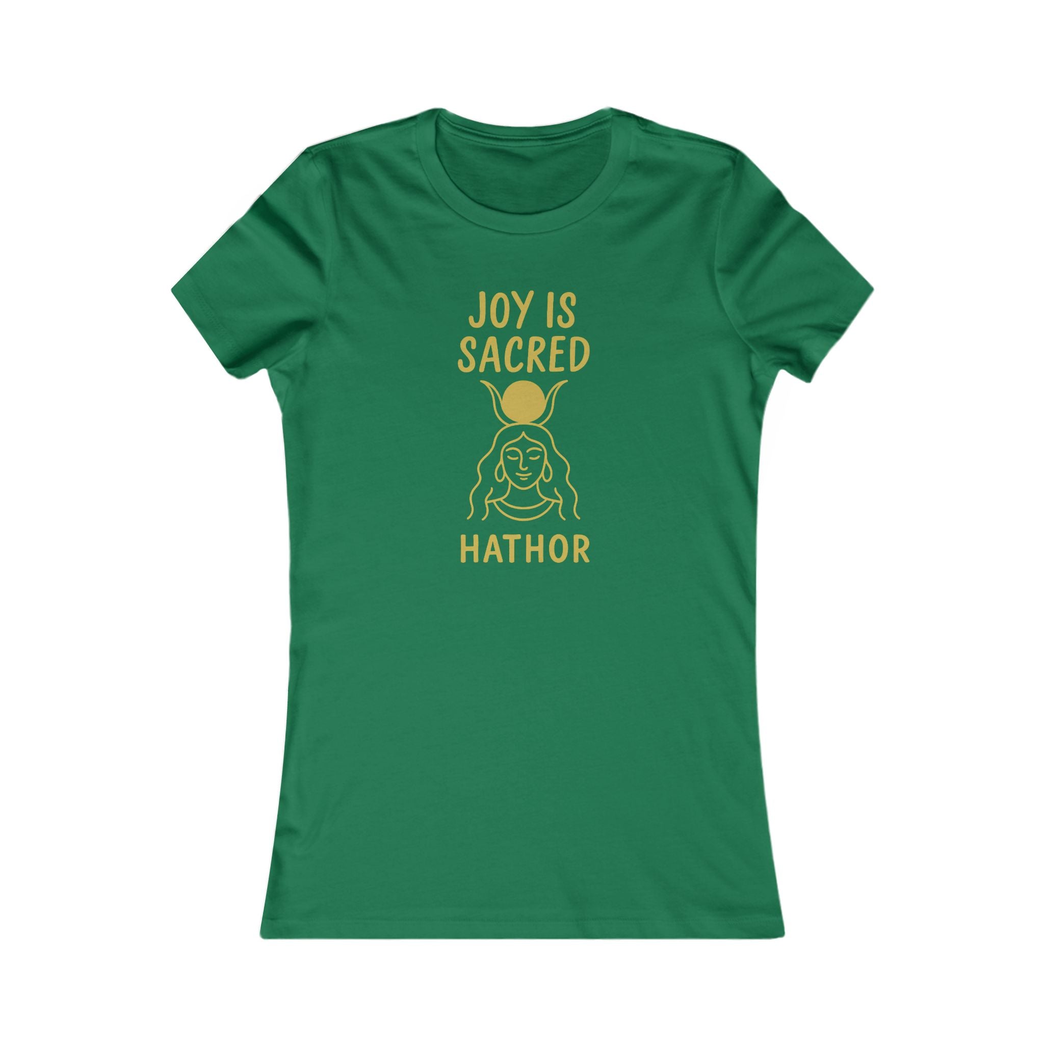 modern Goddess Tee – Hathor – Joy is Sacred Tee