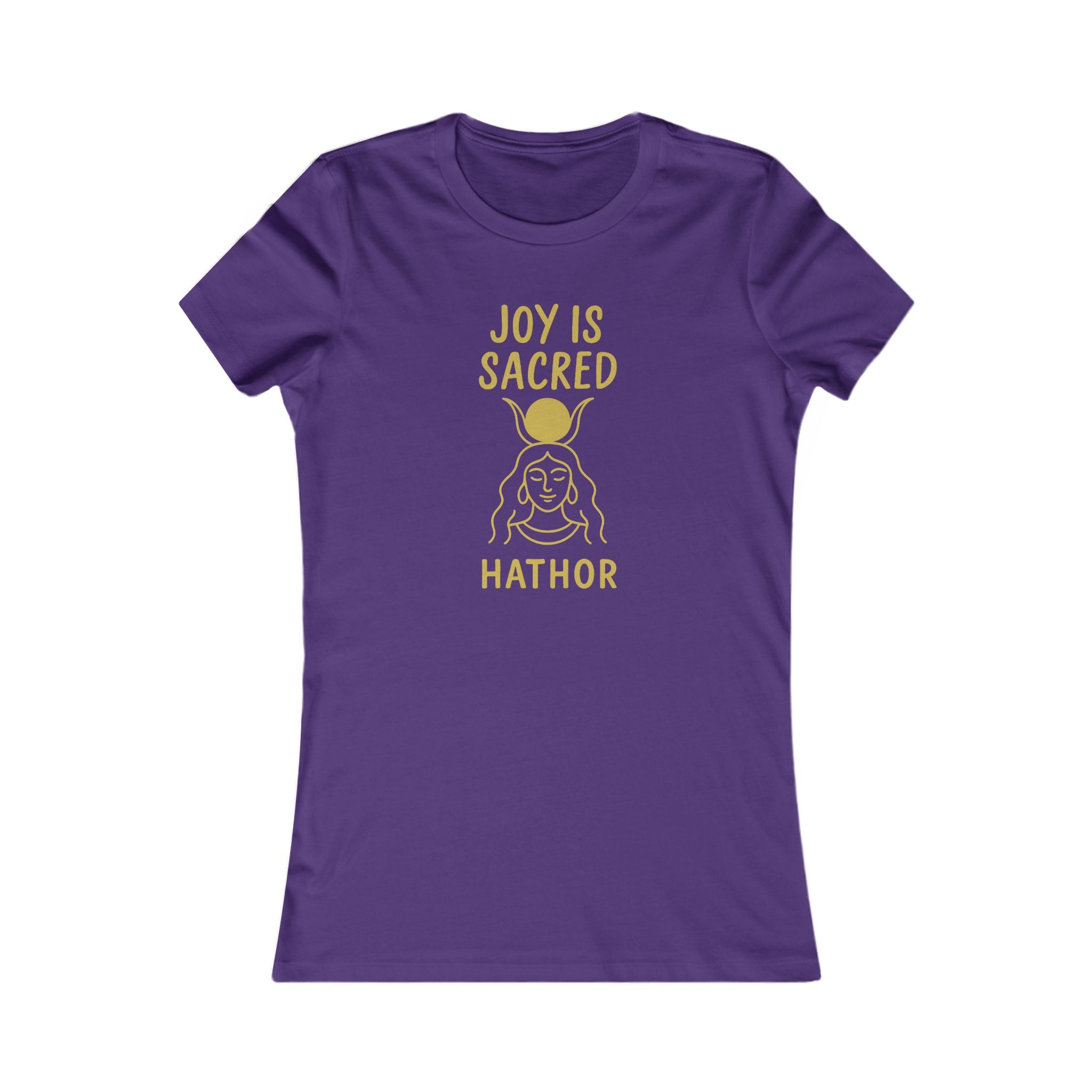 modern Goddess Tee – Hathor – Joy is Sacred Tee