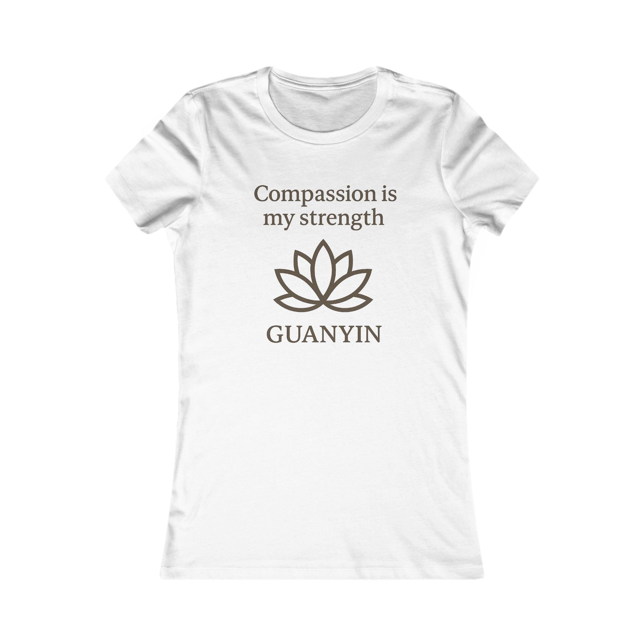 Moder Goddess Tee - Quentin - Compassion is my strength Tee