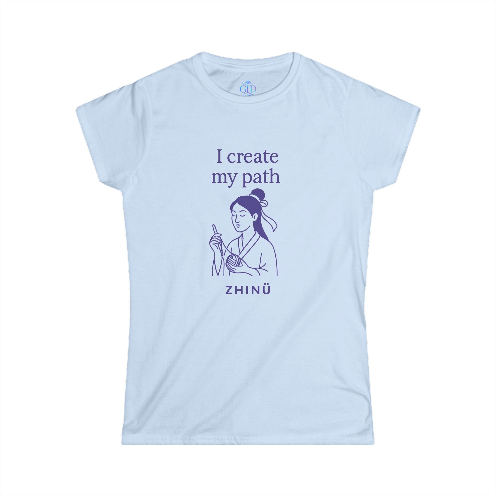 Modern Goddess Tee – Zhinü, The Weaver Girl– I create my path Tee