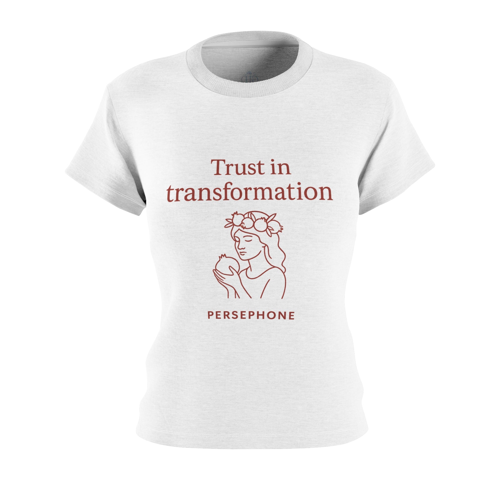 Modern Goddess Tee– Persephone , Trust in Transformation Tee
