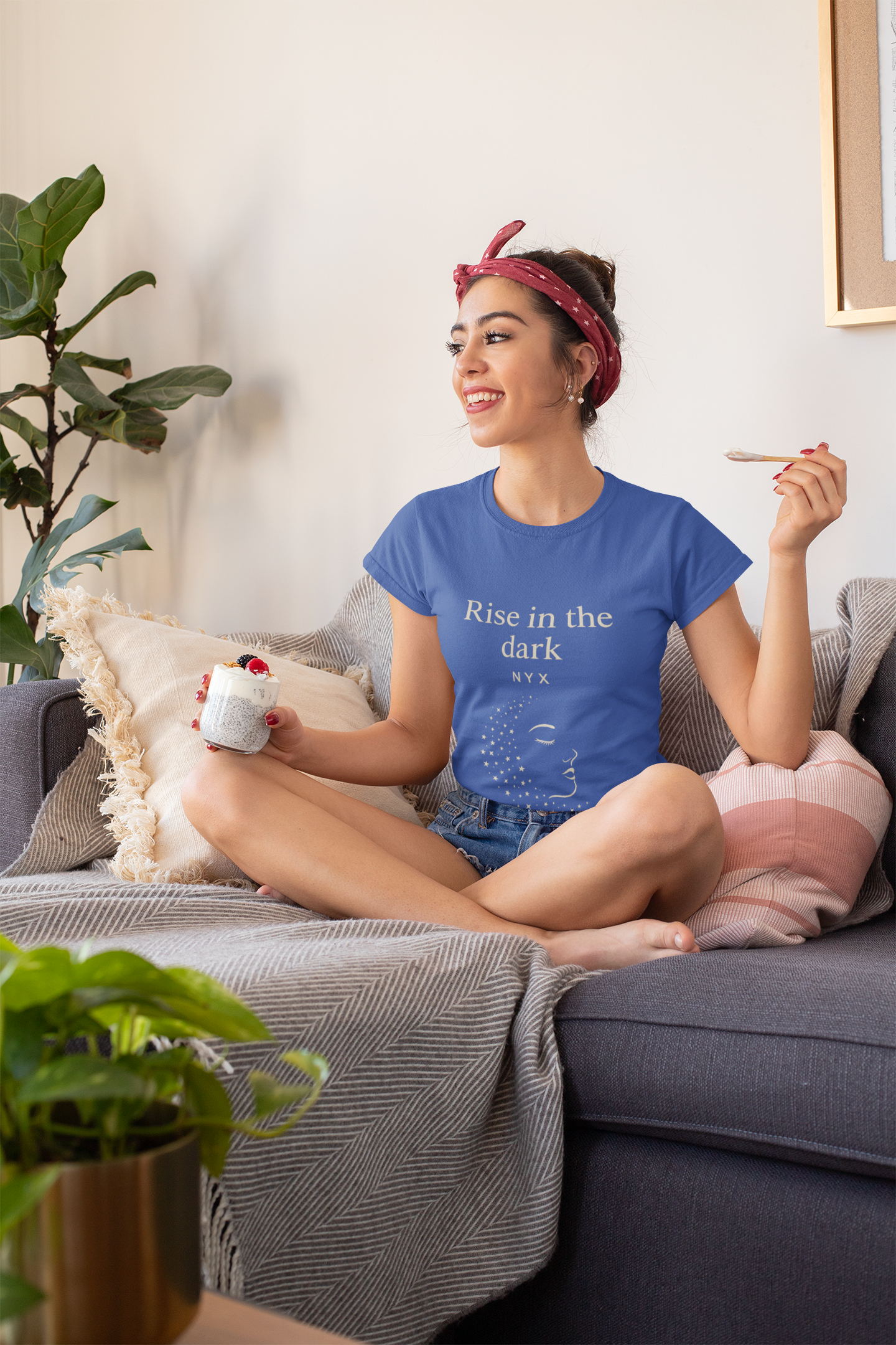 Modern Goddess Tee – Nyx – Rise in the Dark Tee