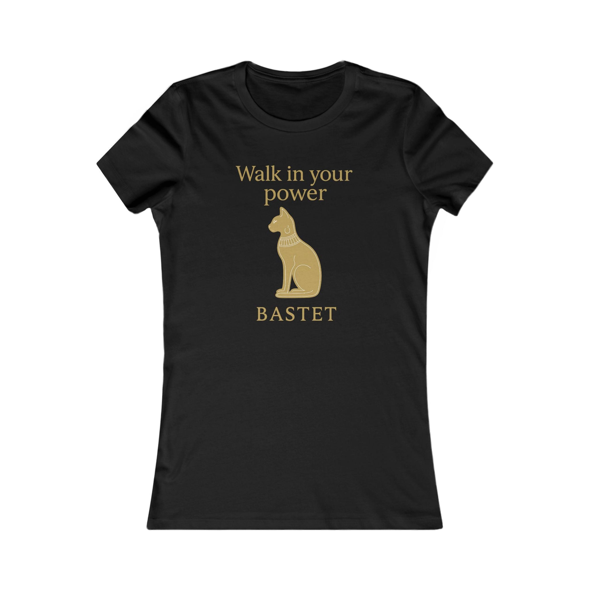 Modern Goddess Tee– Bastet – Walk in Your Power Tee
