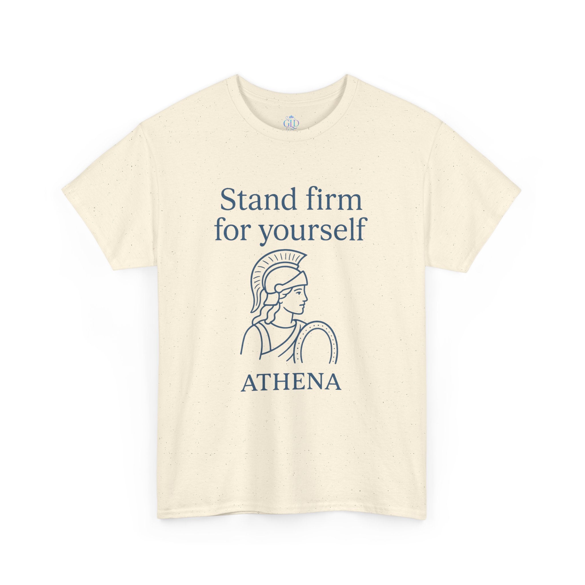 Modern Goddess Tee – Athena Tee – Stand Firm with Yourself
