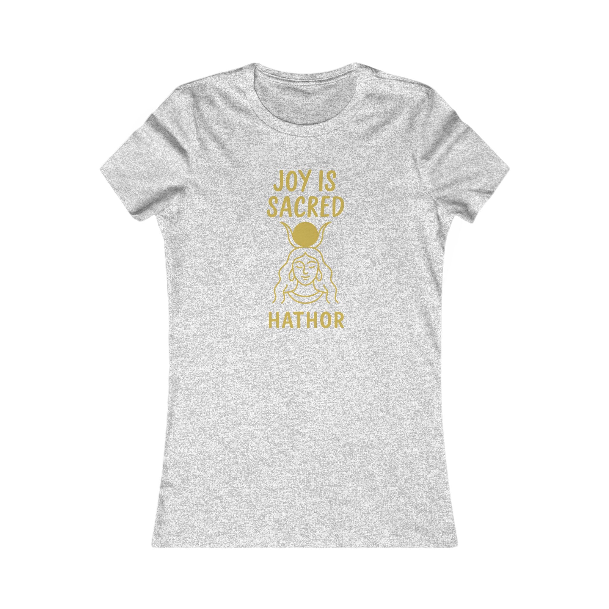 modern Goddess Tee – Hathor – Joy is Sacred Tee