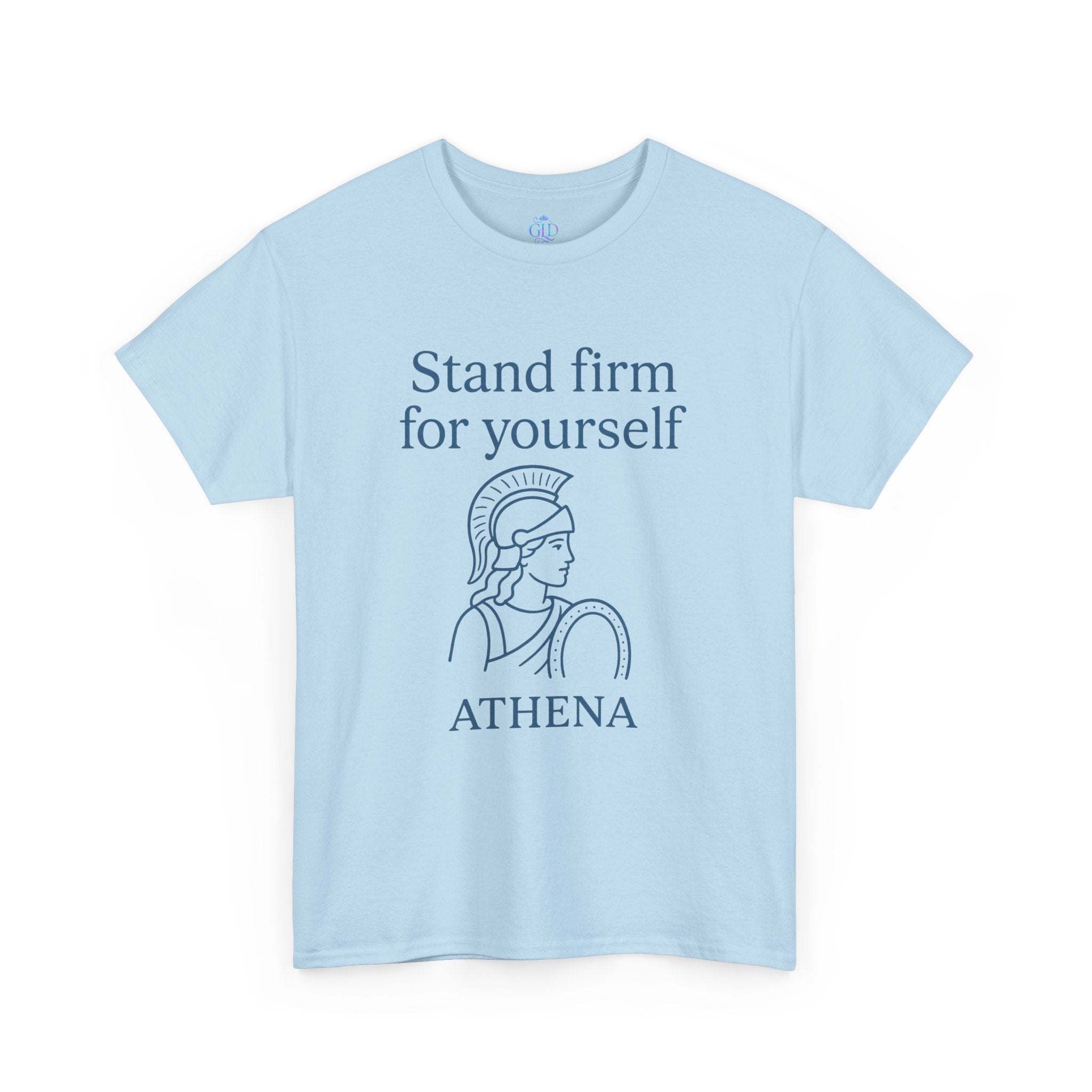 Modern Goddess Tee – Athena Tee – Stand Firm with Yourself