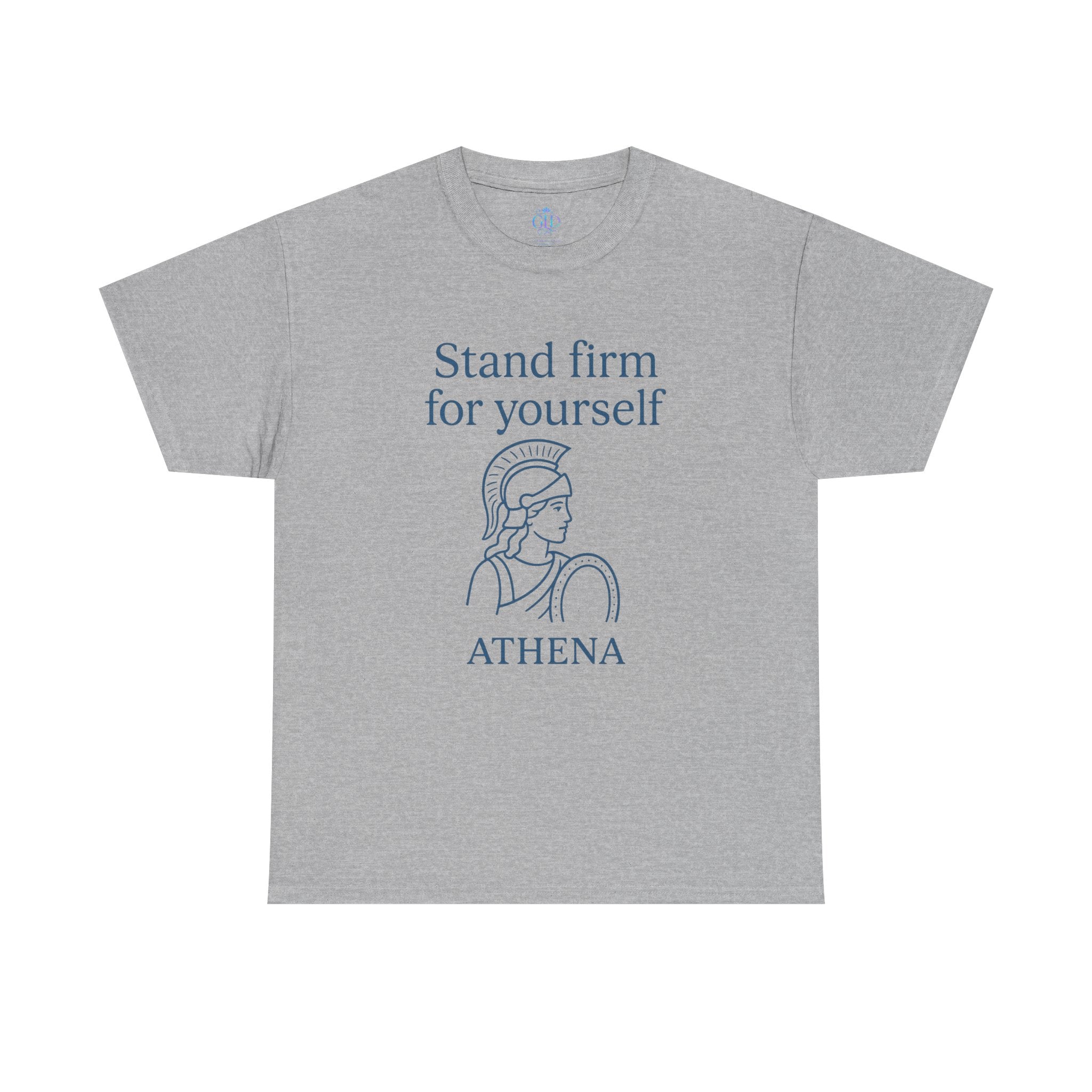 Modern Goddess Tee – Athena Tee – Stand Firm with Yourself