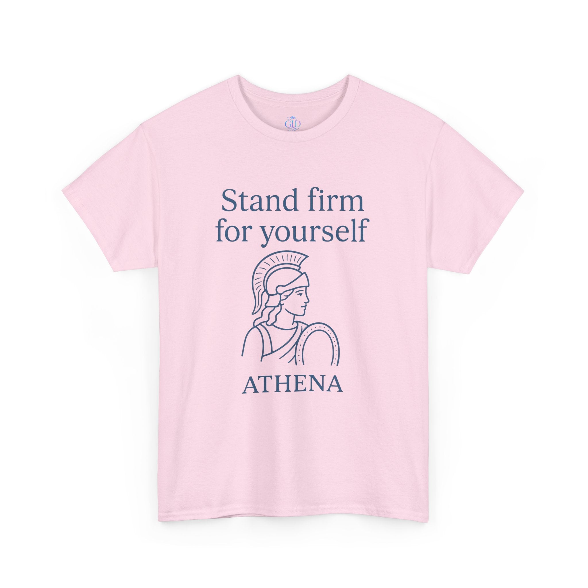 Modern Goddess Tee – Athena Tee – Stand Firm with Yourself