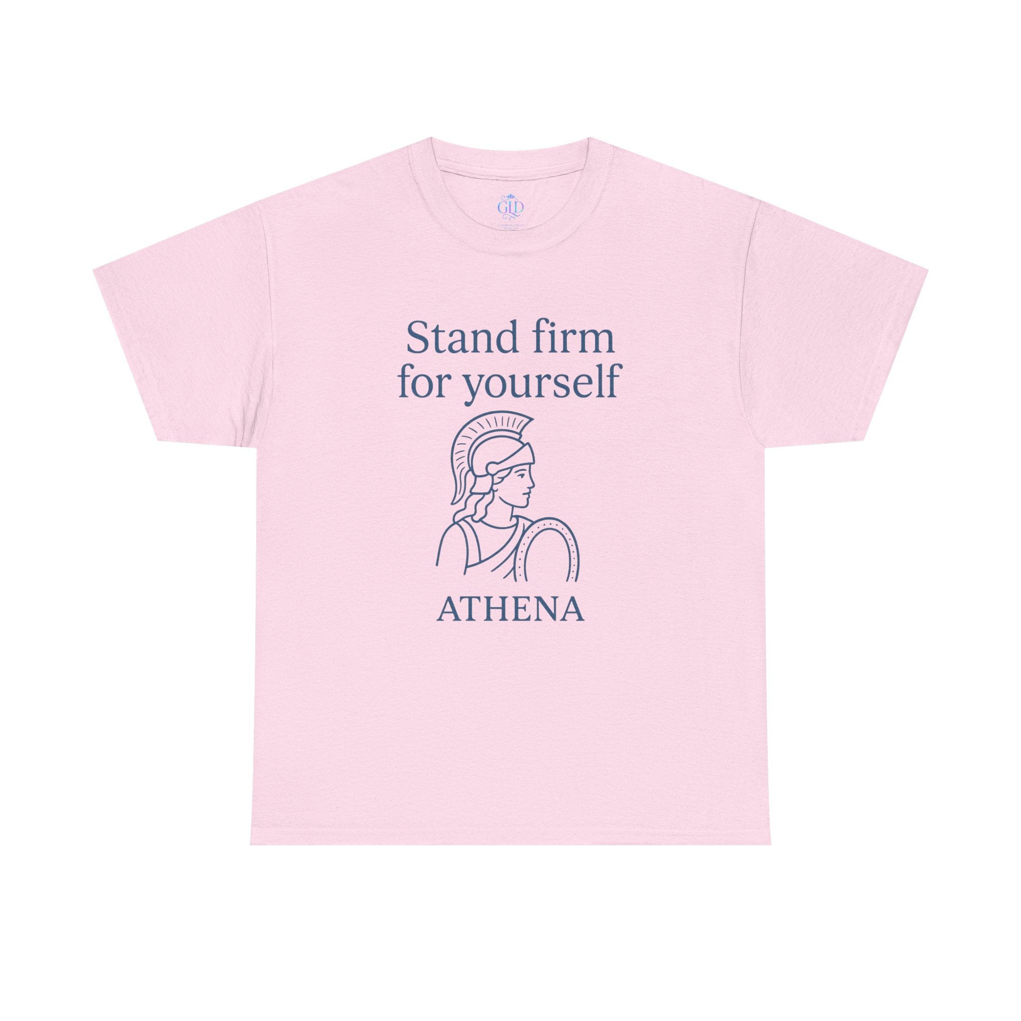 Modern Goddess Tee – Athena Tee – Stand Firm with Yourself