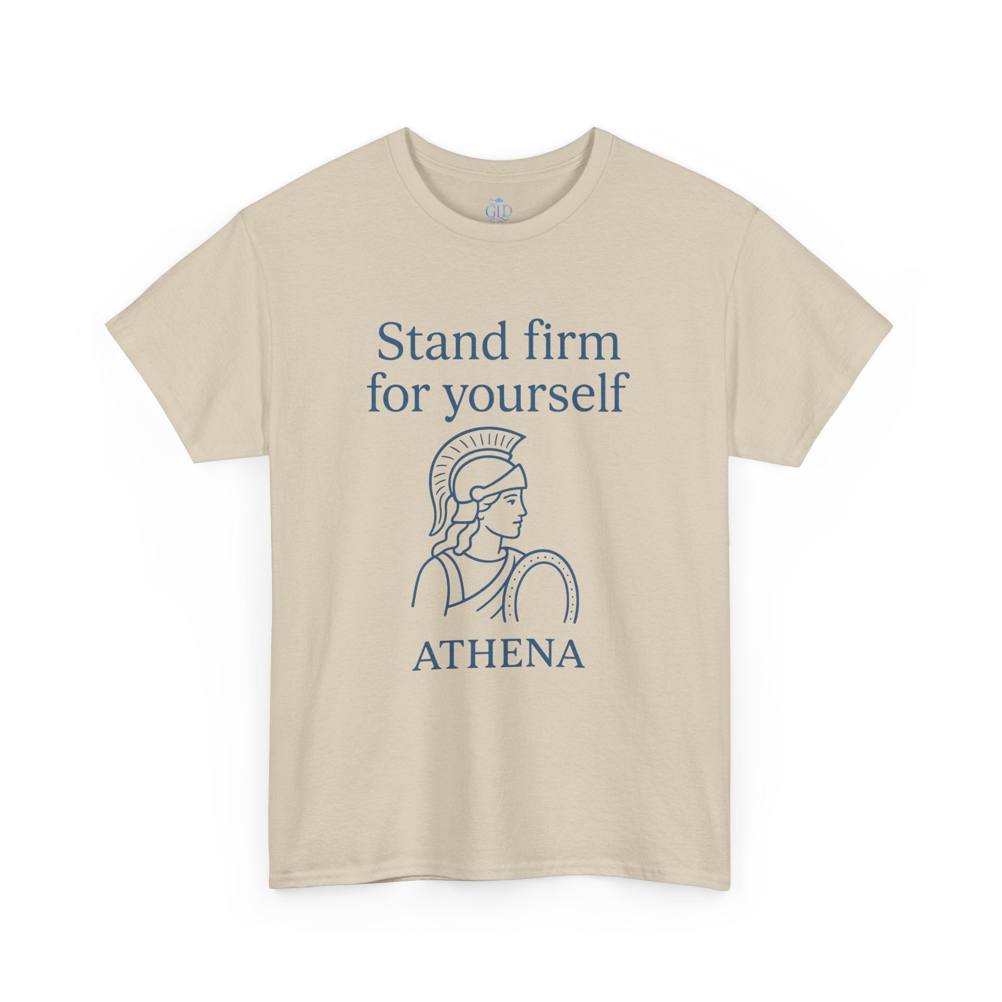 Modern Goddess Tee – Athena Tee – Stand Firm with Yourself