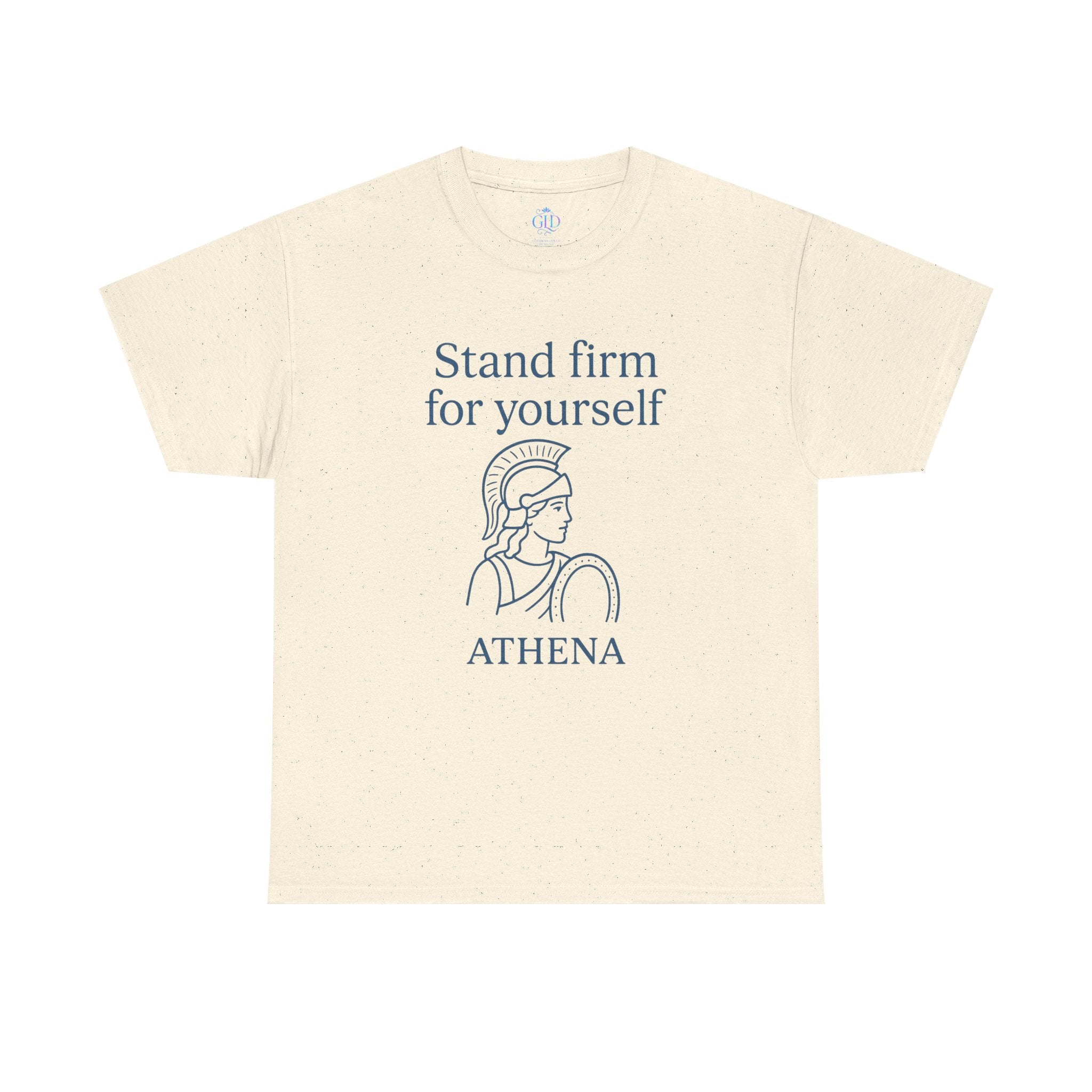 Modern Goddess Tee – Athena Tee – Stand Firm with Yourself