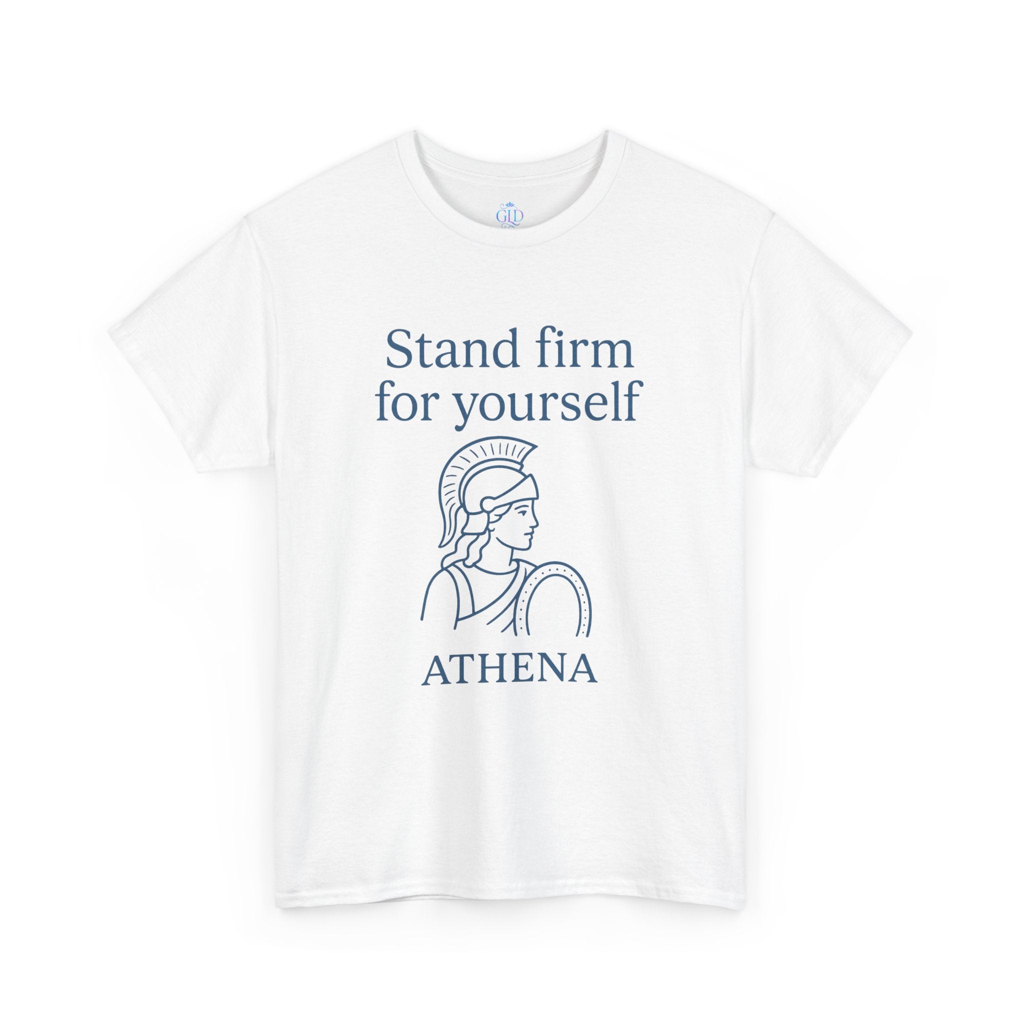 Modern Goddess Tee – Athena Tee – Stand Firm with Yourself