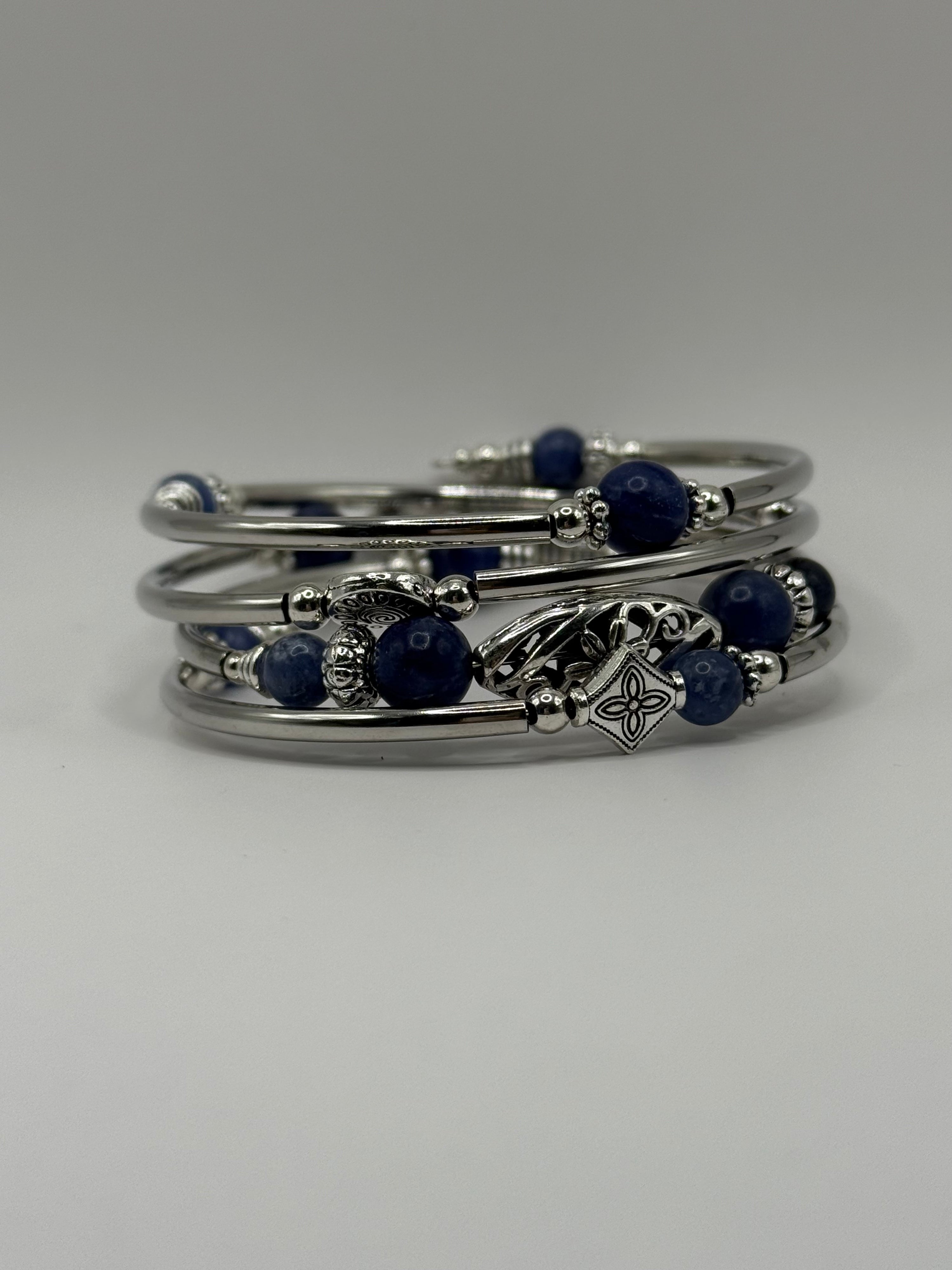 Obsidian Wrap Bangle