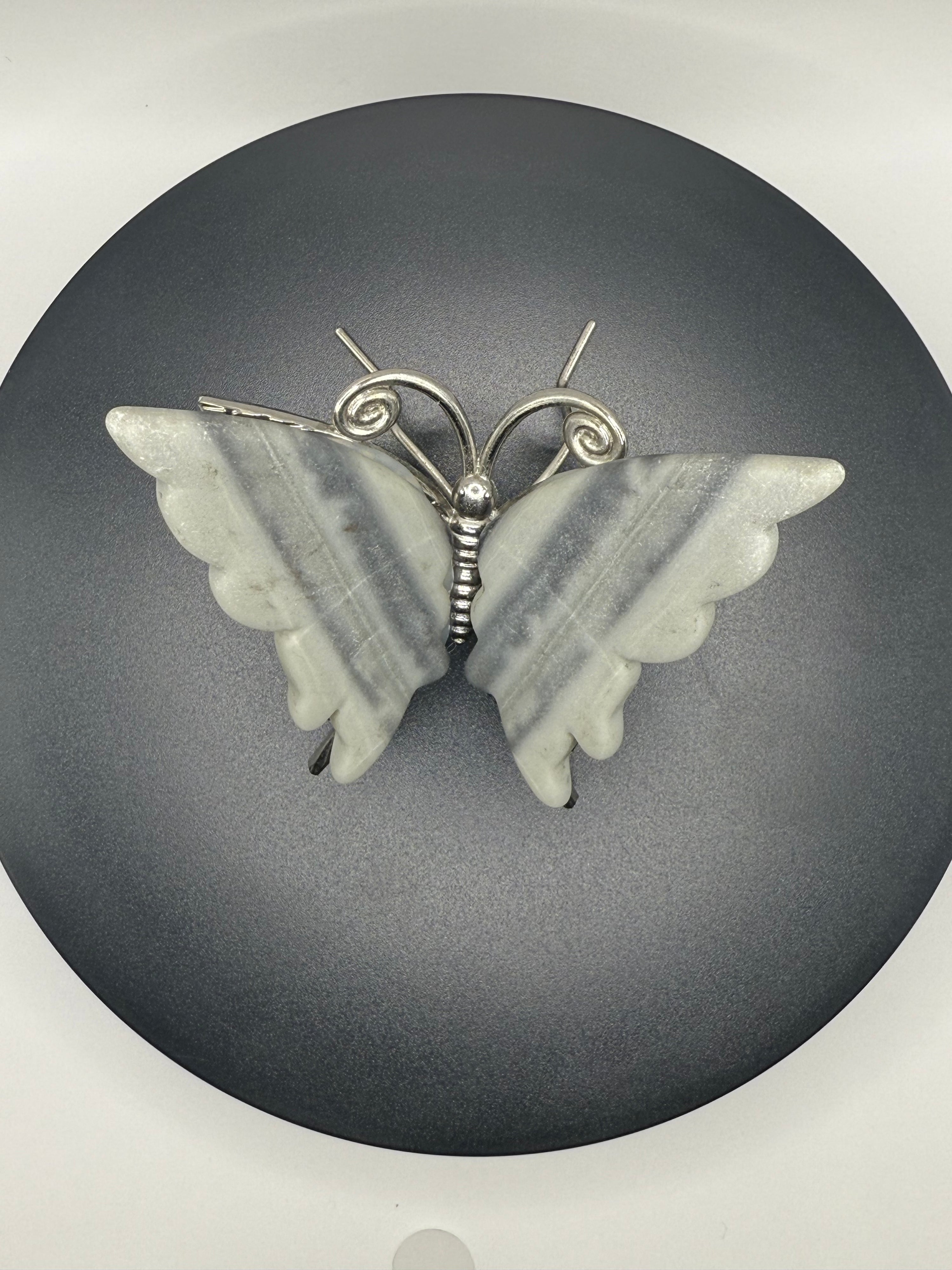 Zebra Jasper Butterfly