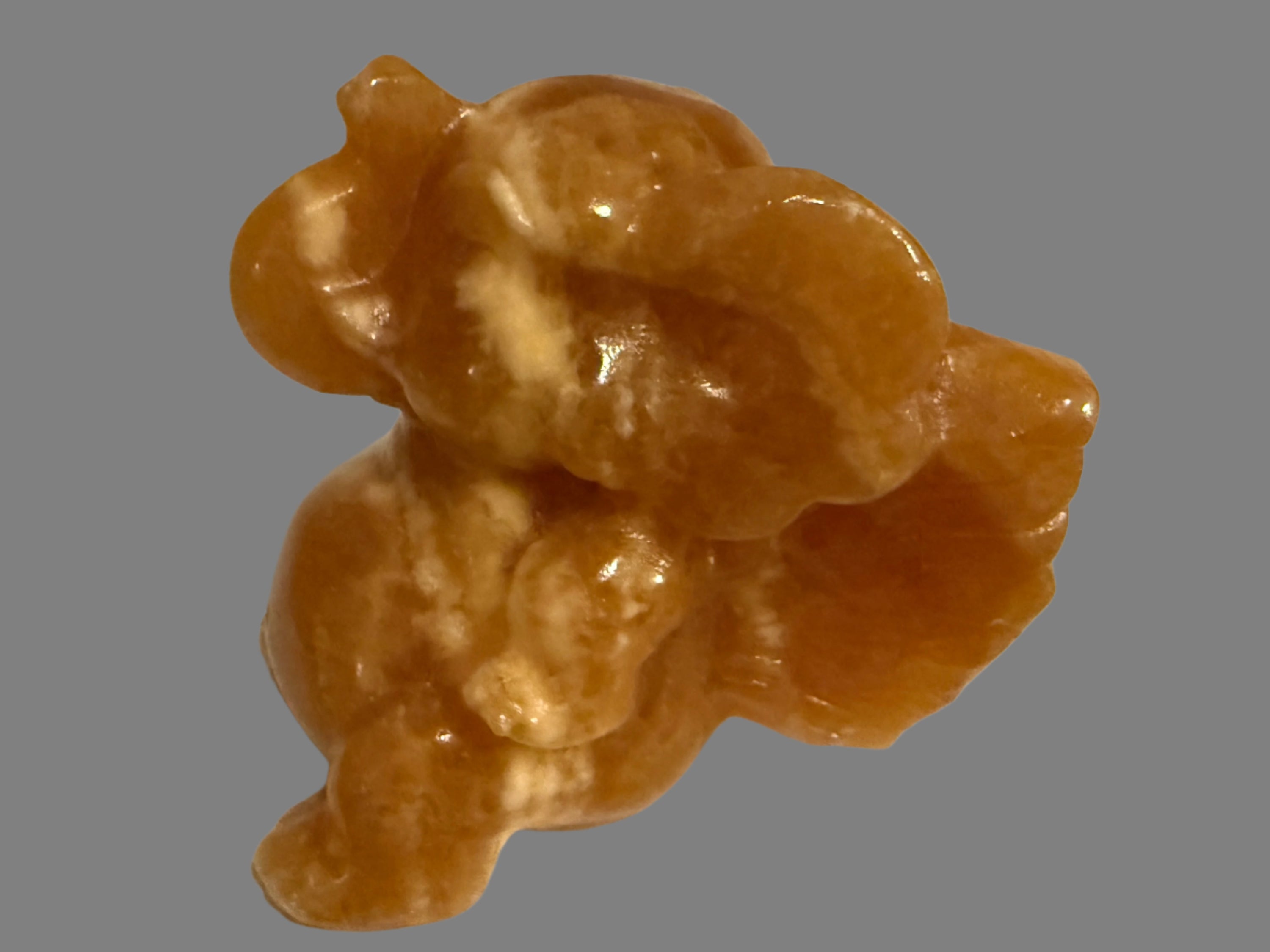 Honey Calcite Winged Elephants – Golden Guardian