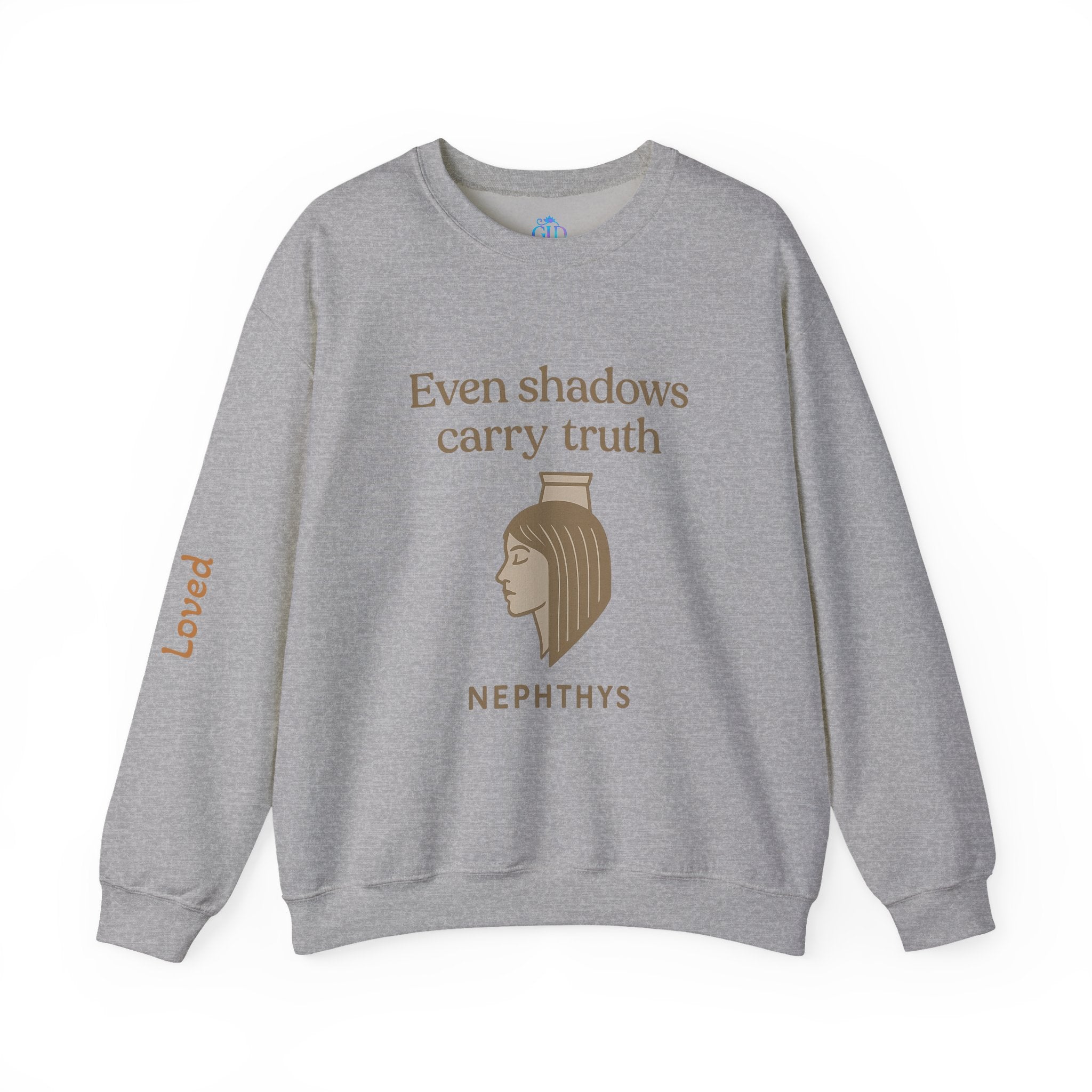 Goddess Empowerment Sweatshirt – Nephthy – Even shadows carry truth Sweatshirt