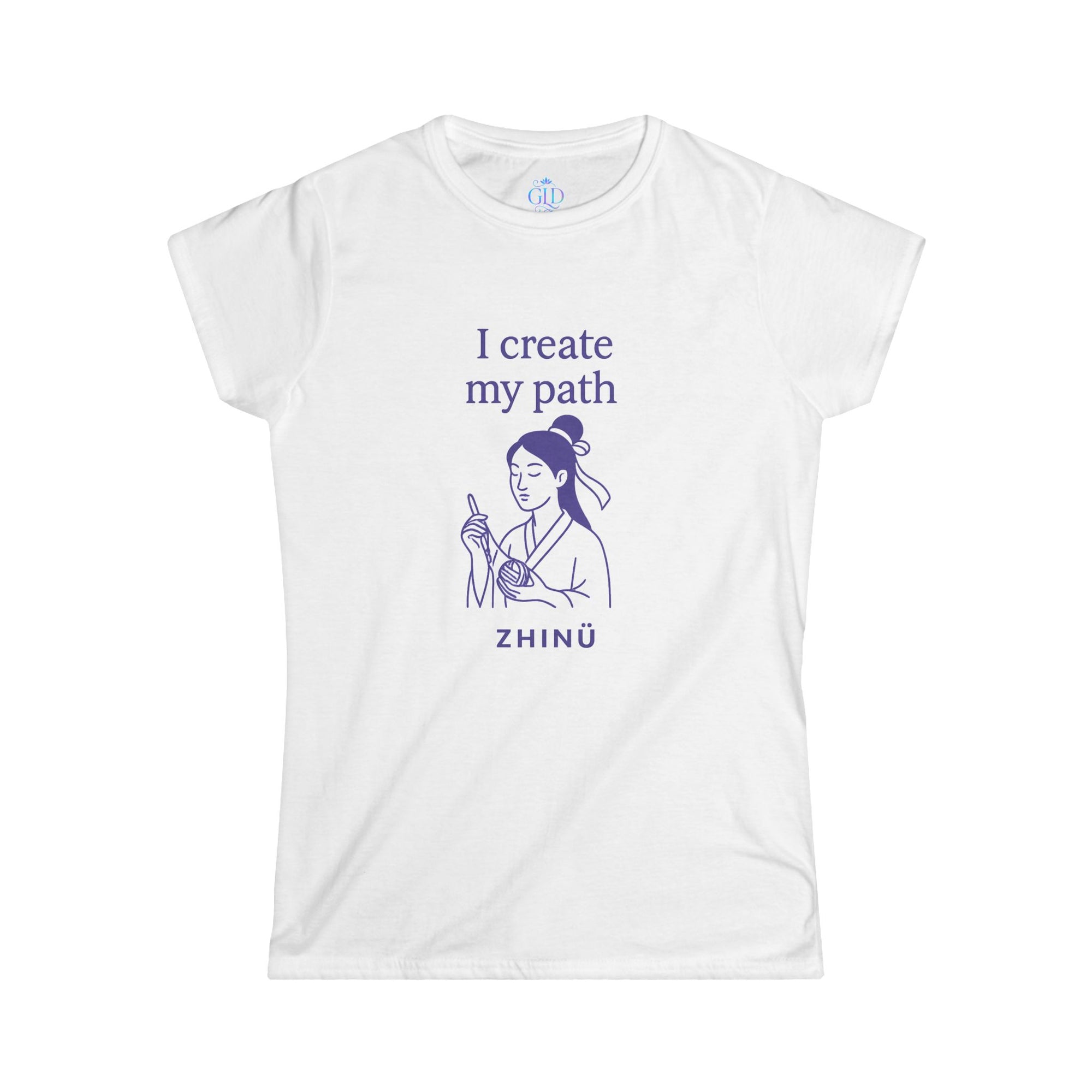 Modern Goddess Tee – Zhinü, The Weaver Girl– I create my path Tee