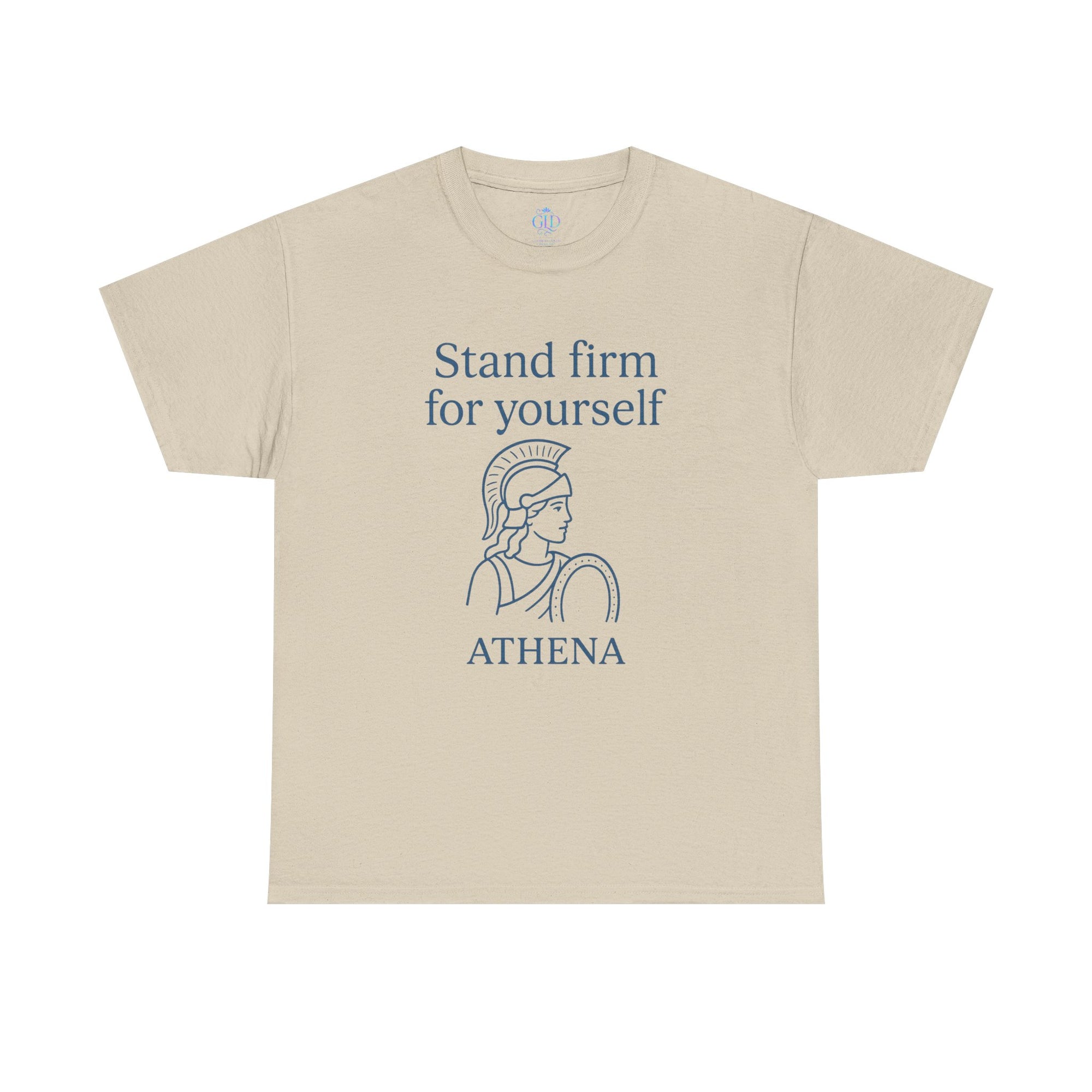 Modern Goddess Tee – Athena Tee – Stand Firm with Yourself
