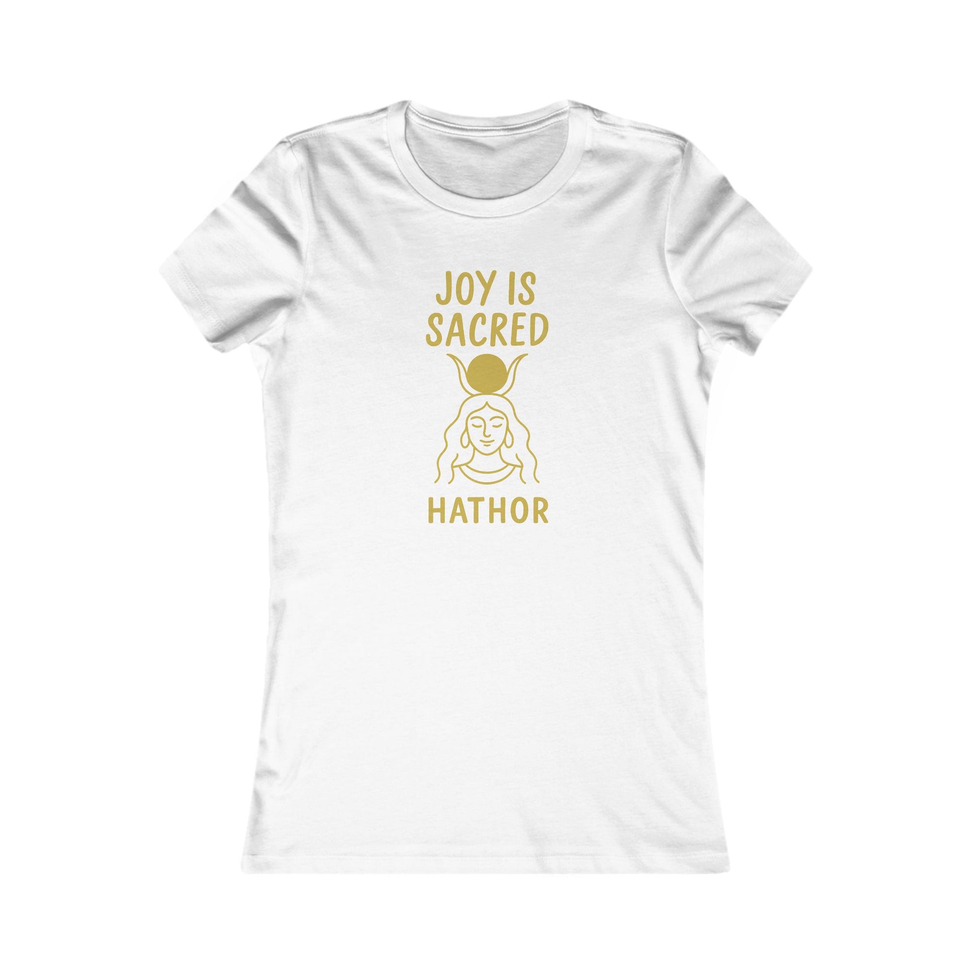 modern Goddess Tee – Hathor – Joy is Sacred Tee