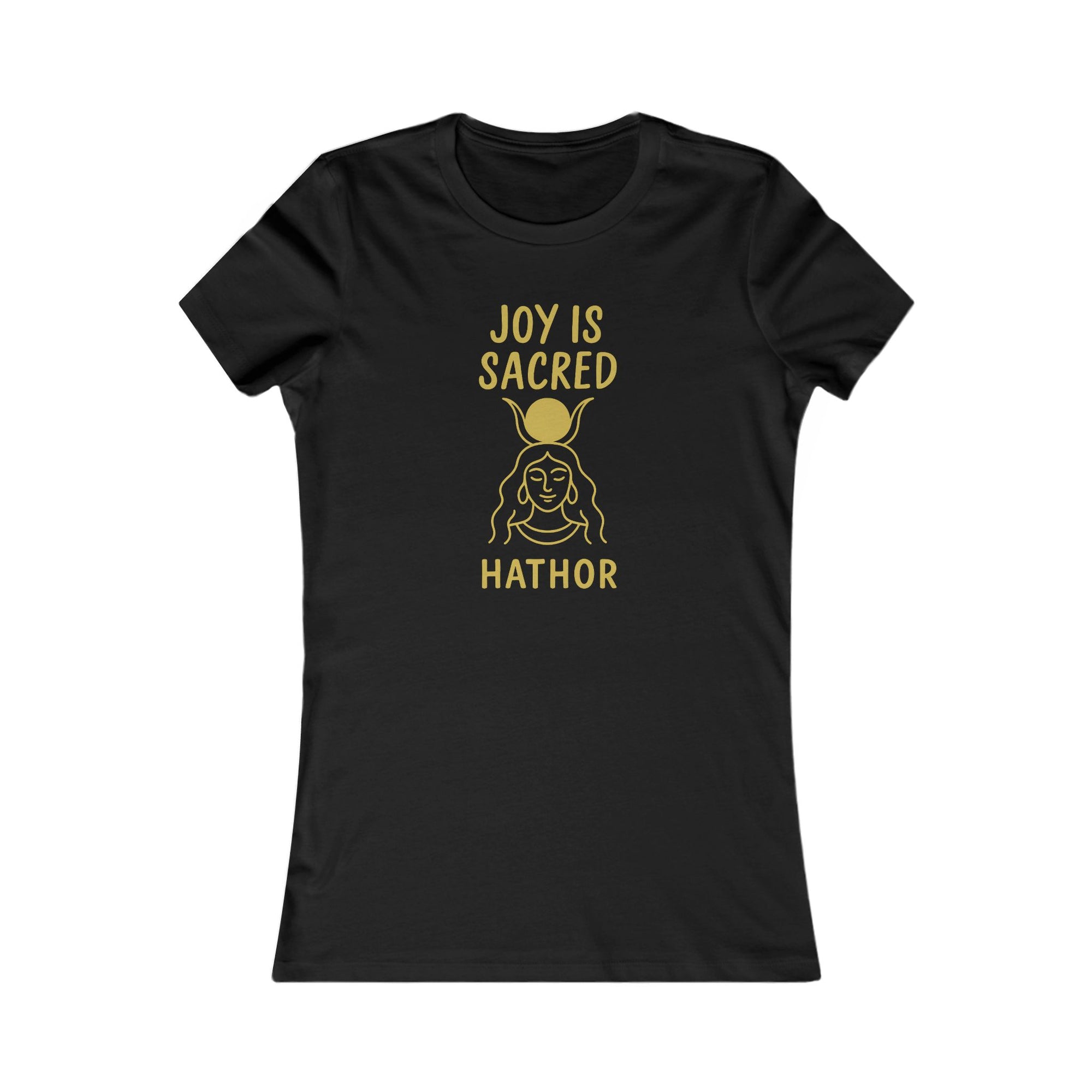 modern Goddess Tee – Hathor – Joy is Sacred Tee