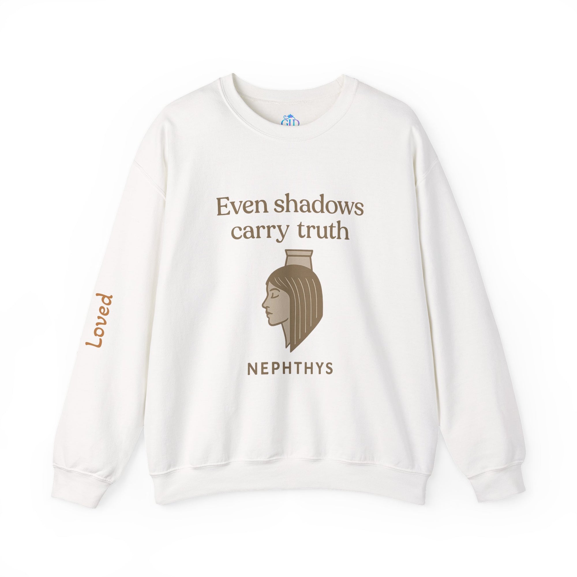 Goddess Empowerment Sweatshirt – Nephthy – Even shadows carry truth Sweatshirt