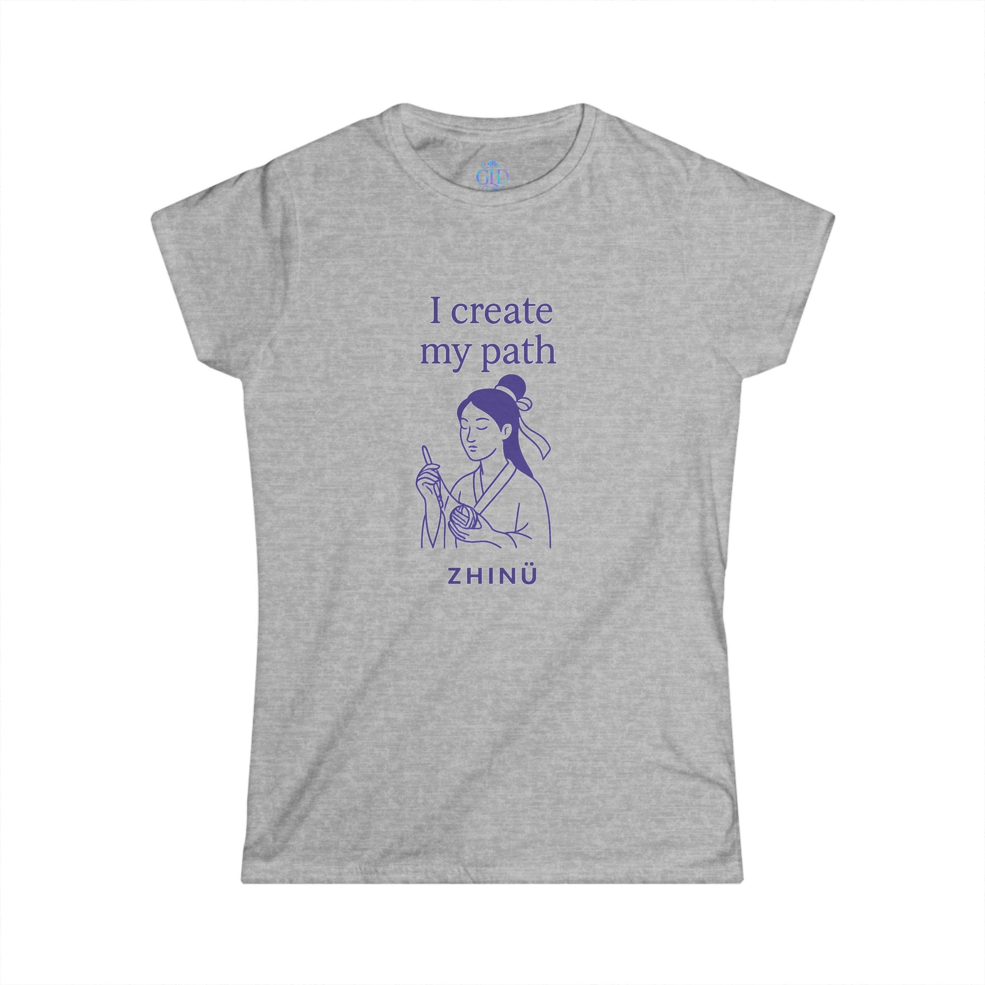 Modern Goddess Tee – Zhinü, The Weaver Girl– I create my path Tee