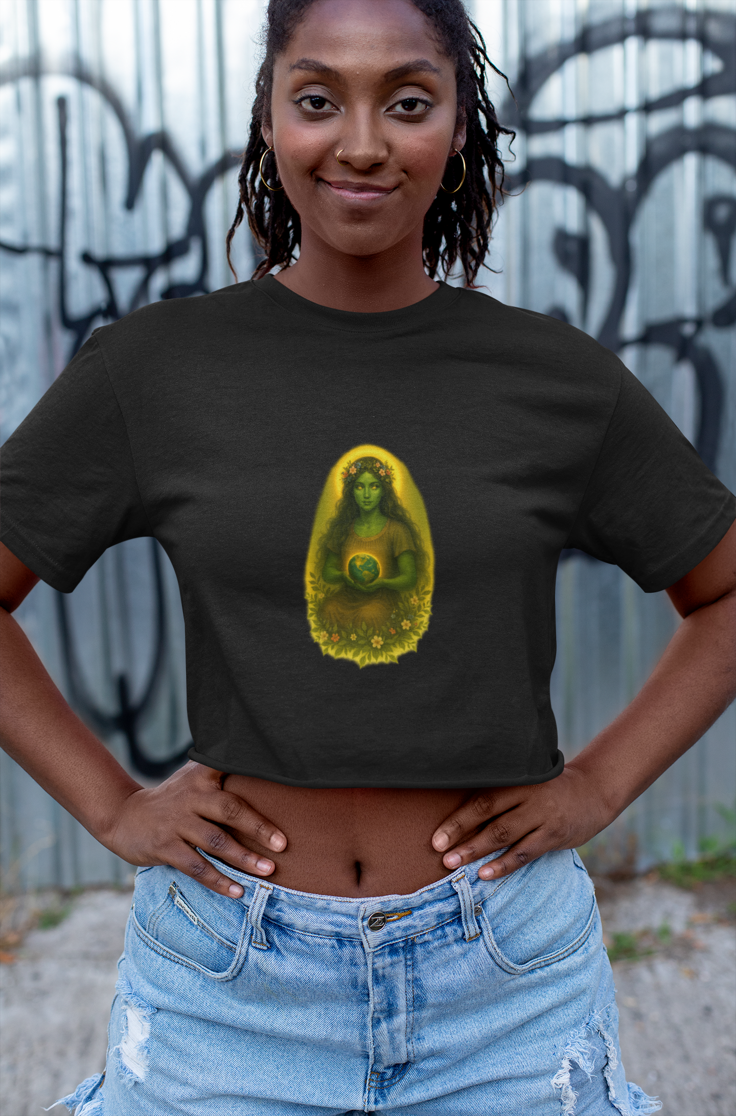Goddess Edition Tee – Gaia Edition | Earth Energy & Divine Nurture Shirt