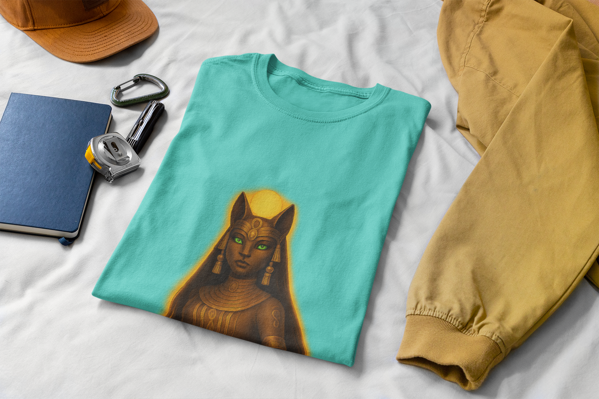 Empowered Goddess Tee – Bastet Edition