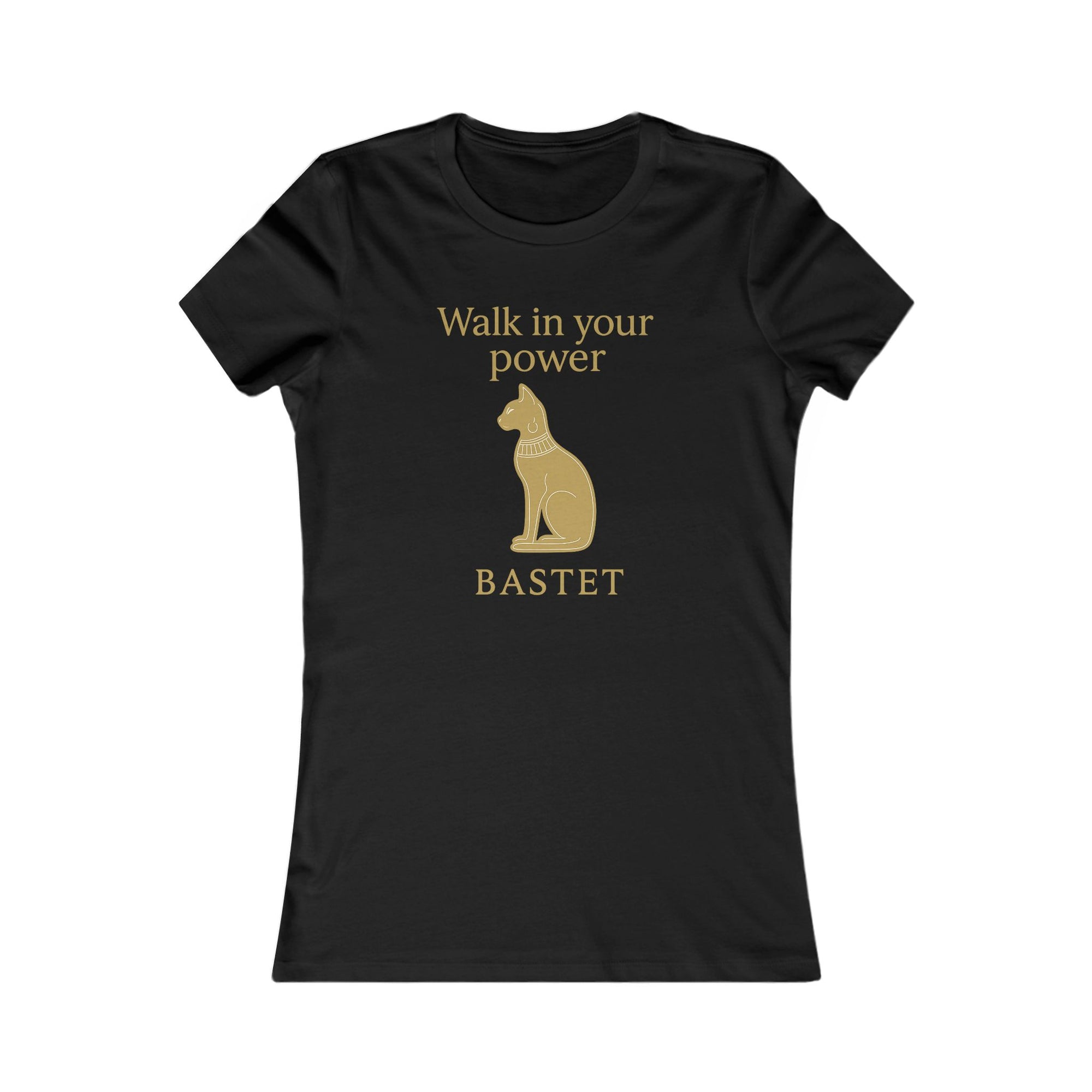 Modern Goddess Tee– Bastet – Walk in Your Power Tee