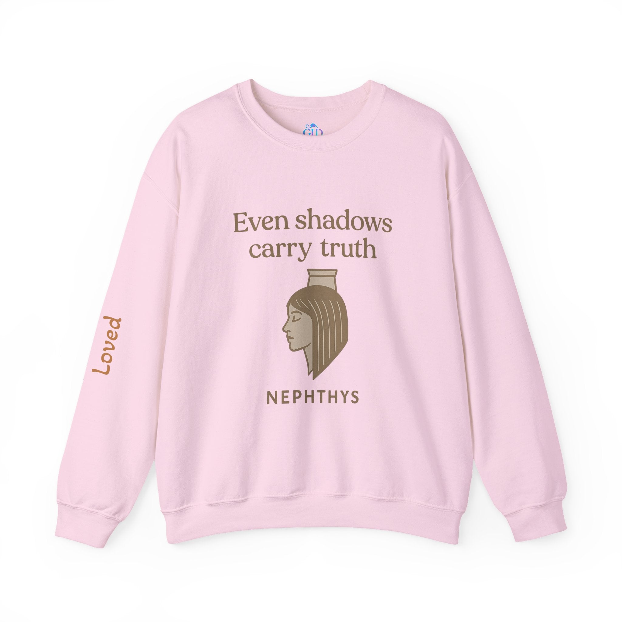 Goddess Empowerment Sweatshirt – Nephthy – Even shadows carry truth Sweatshirt