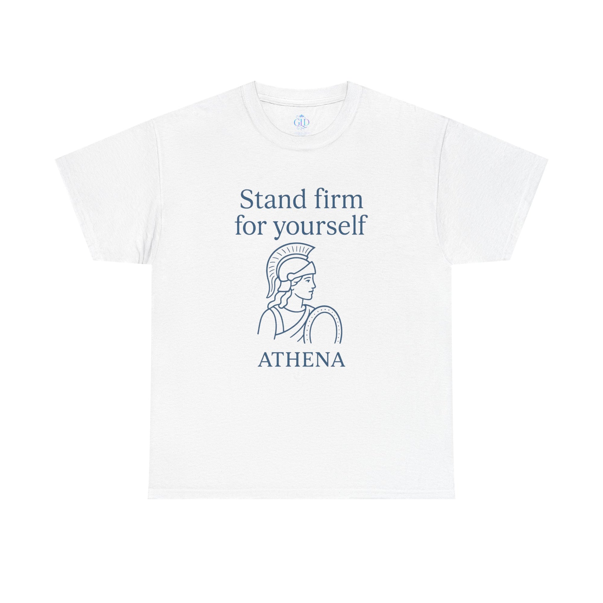 Modern Goddess Tee – Athena Tee – Stand Firm with Yourself