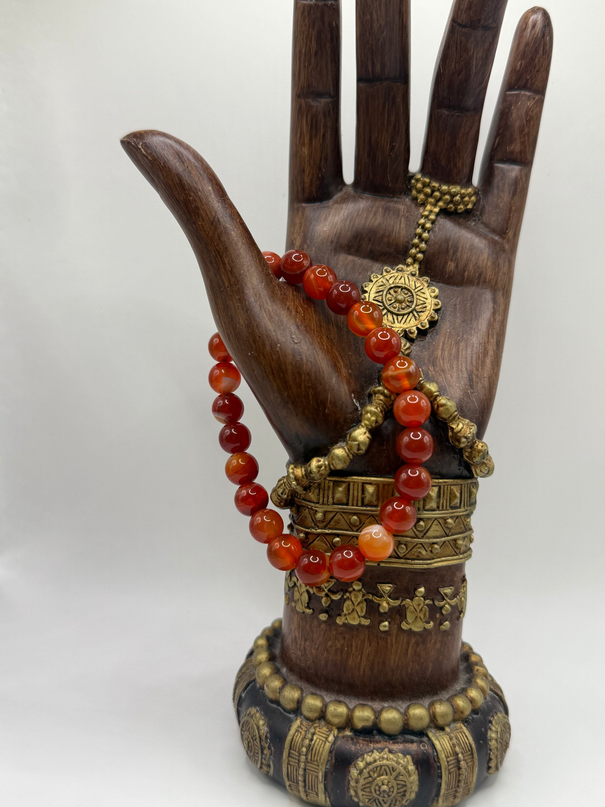 Carnelian Stretch Bracelet
