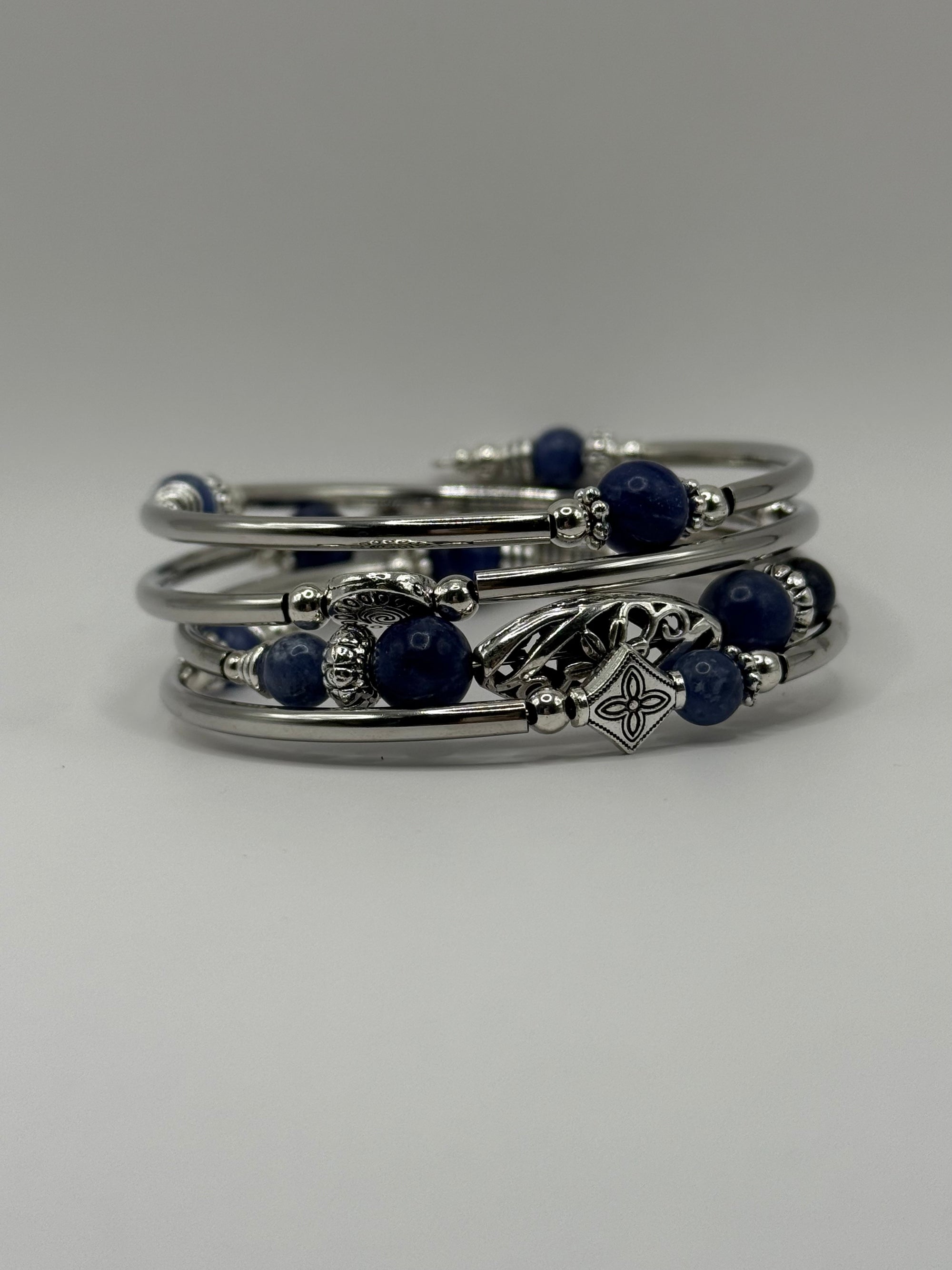 Obsidian Wrap Bangle