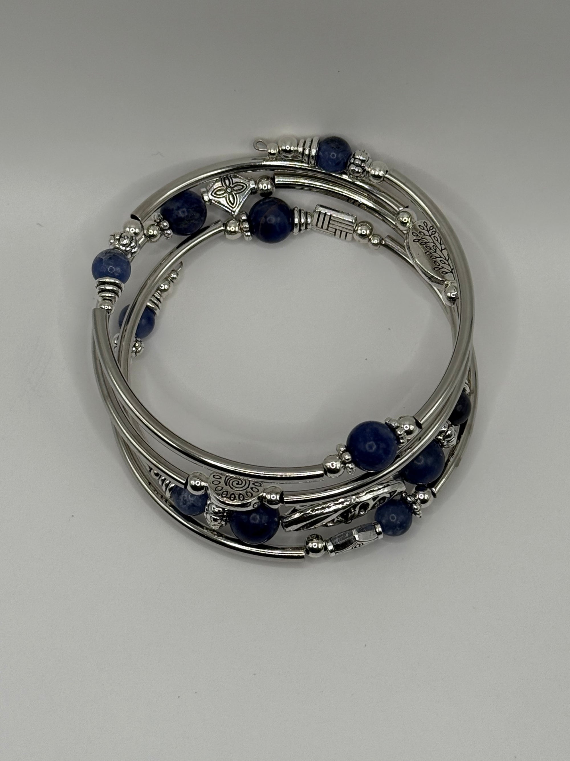 Sodalite Wrap Bangle