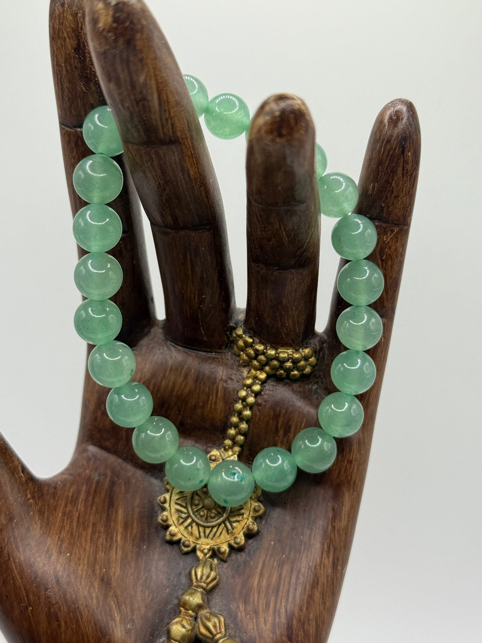 Green Aventurine Stretch Bracelet